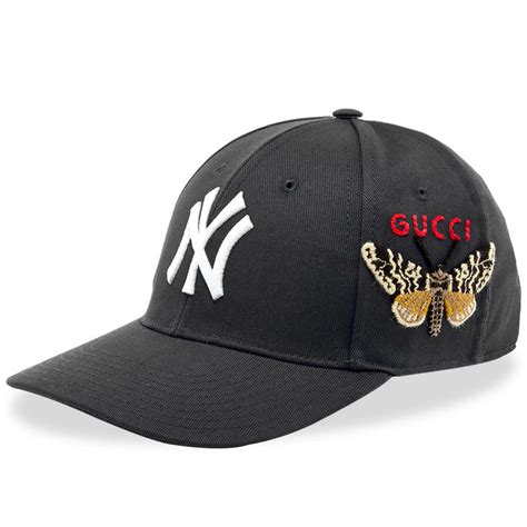 black gucci wallet ny yankees|gucci yankees hat.